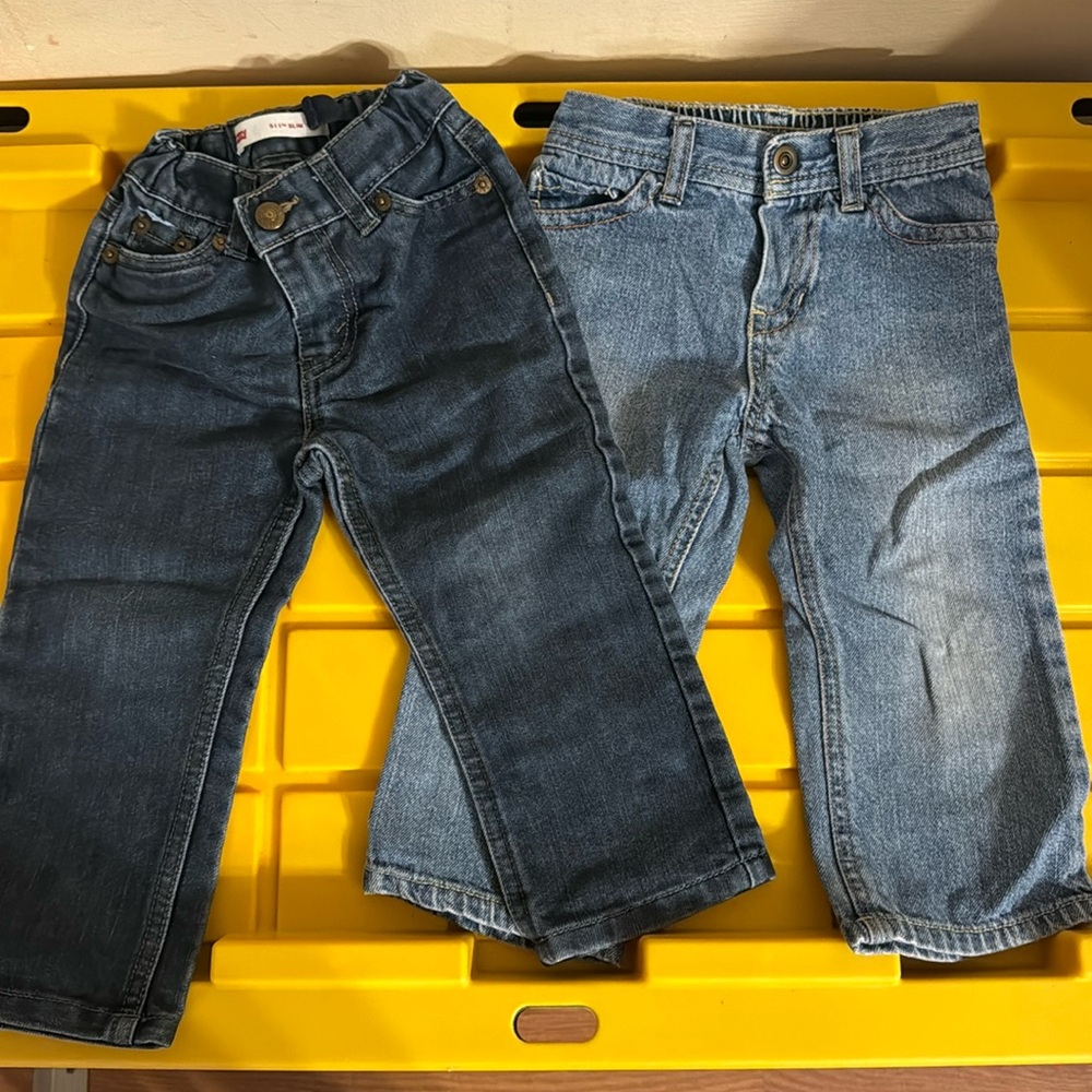 Boys jeans size 24 months